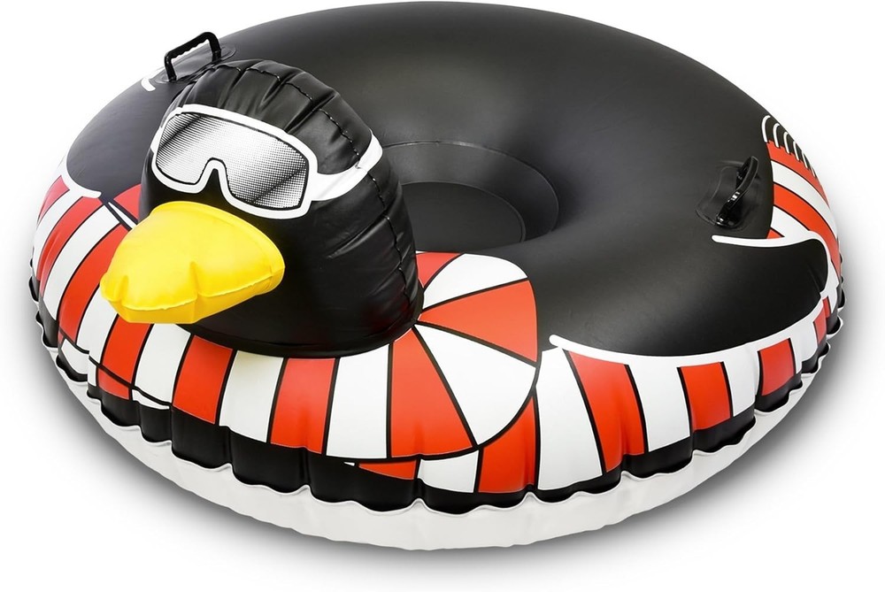 Gon Float Inflatable Snow Tubes - Fast Inflation & Safety Features Included