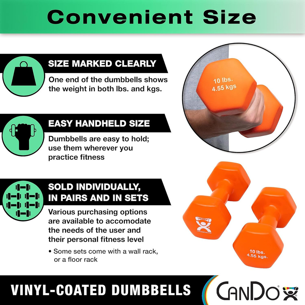 Vinyl Coated Dumbbells