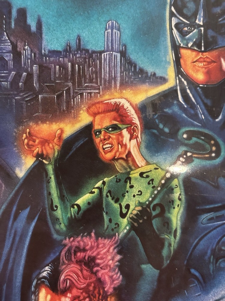 DC Multiverse Batman Forever Riddler Figure & Comic Bundle