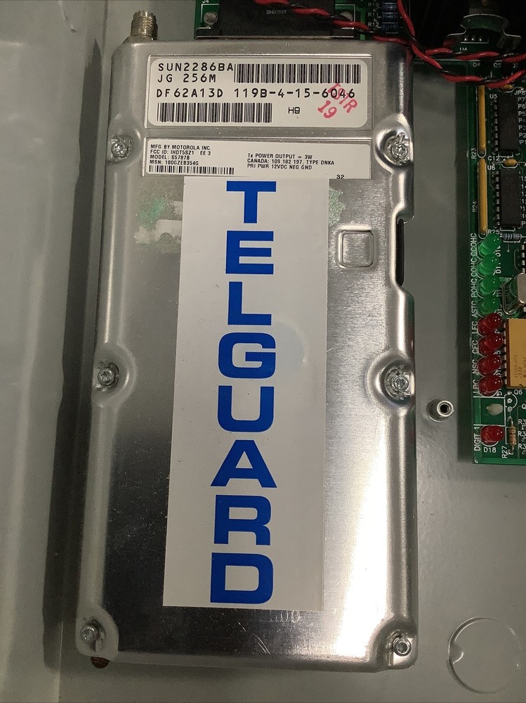 TELGUARD T-1630M CELLULAR ALARM TRANSMISSION SYSTEM TELULAR