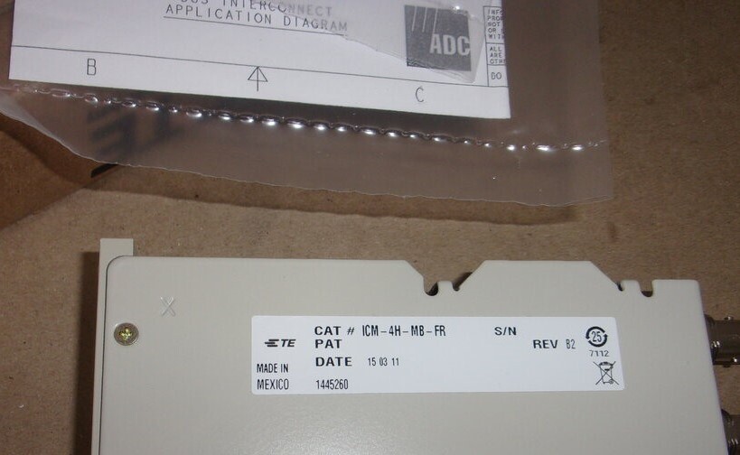 NEW OPEN BOX ADC ICM-4H-MB-FR Interconnect Module