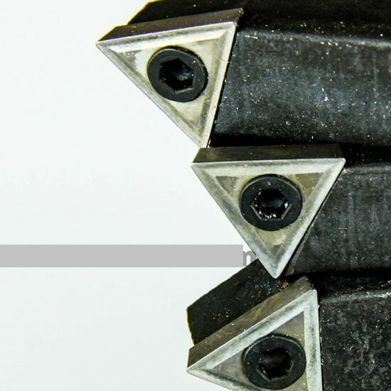 1/2" 5 Pc Indexable Carbide Insert Turning Tool Bit Lathe Set C6 Chipbreaker