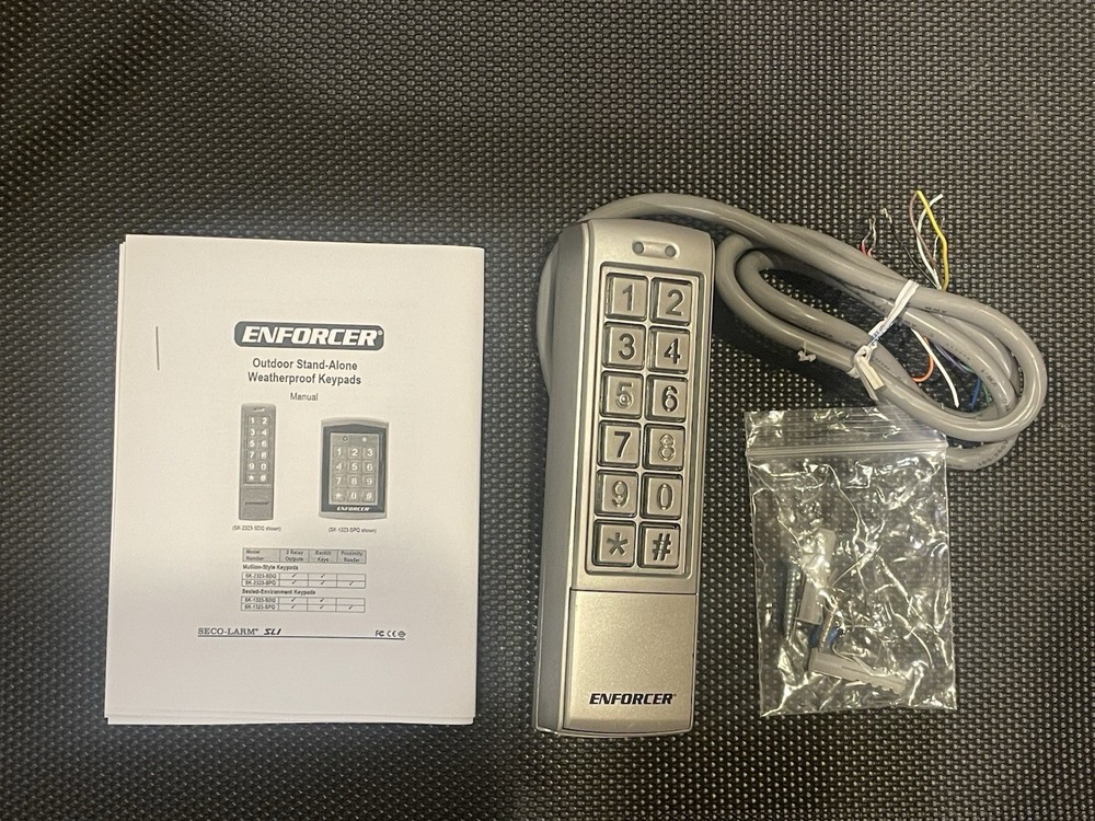 ENFORCER Access Control Keypad Weatherproof SK-2323-SDQ