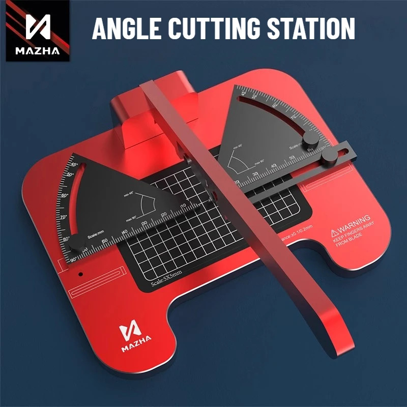 MAZHA Model Making Angle Cutting Station for Model Hobby DIY Fixed Angle Cutter
