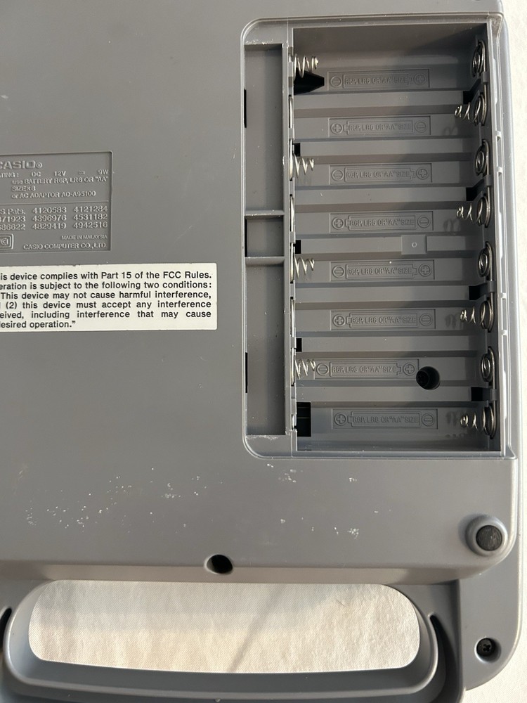 CASIO Label Printer KL-750 EZ Word Printer Handheld Label Maker