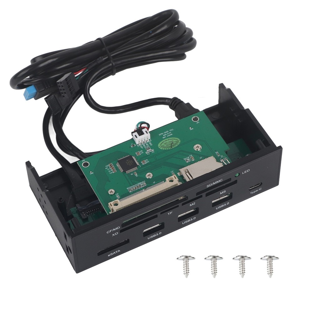 5.25inches Multifunction Internal Card Reader Dashboard PC Front Panel