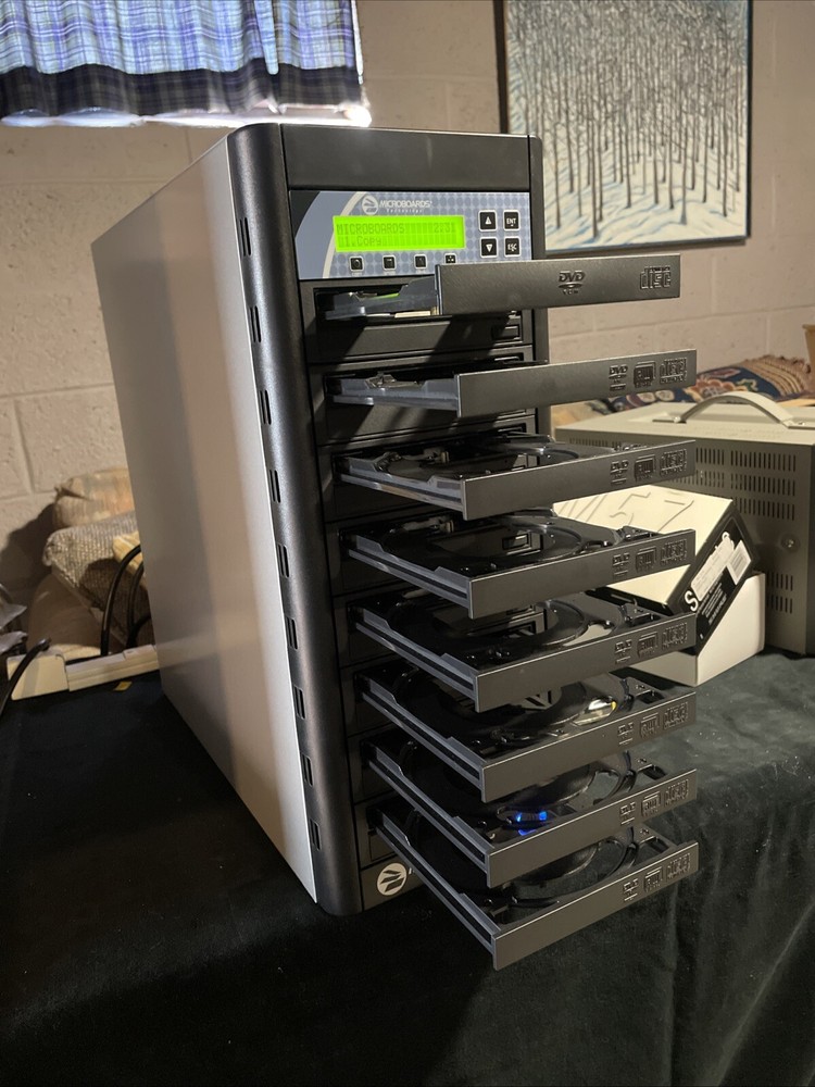 Microboards Technology Quick Disc DVD CD Speed Duplicator QD-DVD-127-03