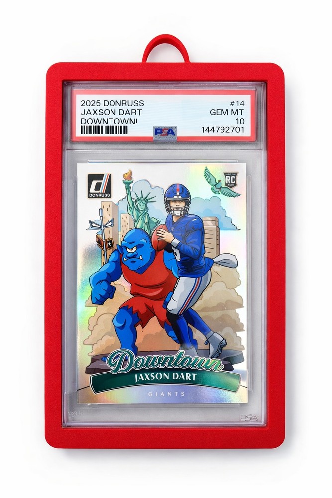 PSA Graded Card Protector Bumper With Chain Loop