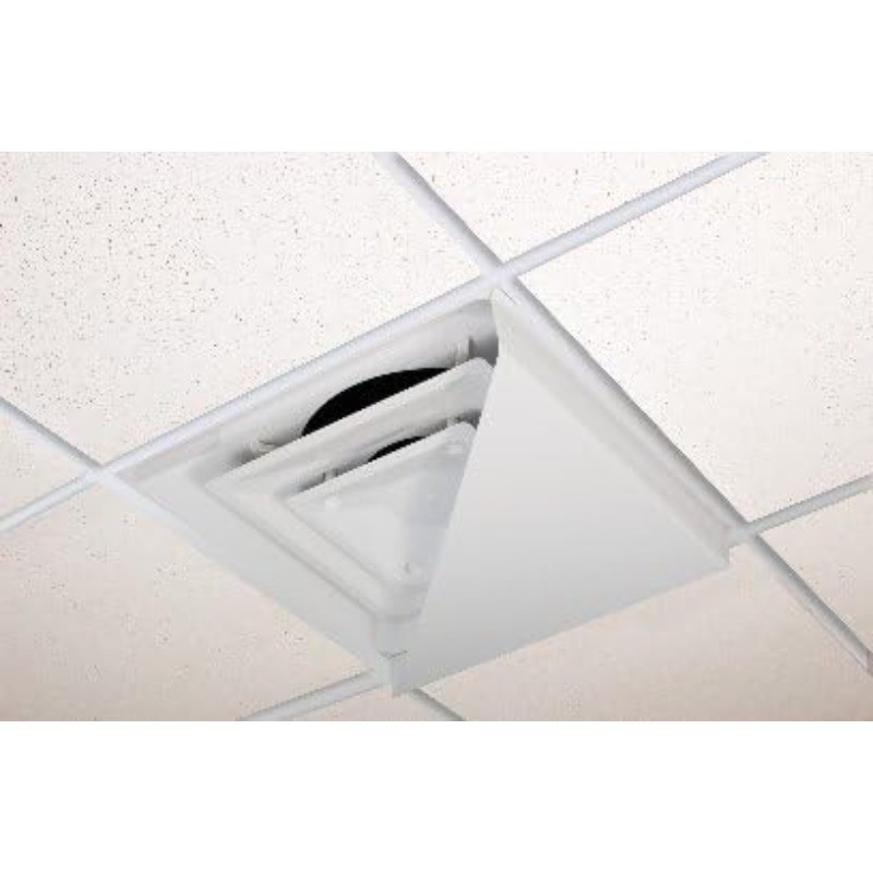 Air Diverter (Triangle) for 2'x2' Ceiling Air Diffuser-Package of 2