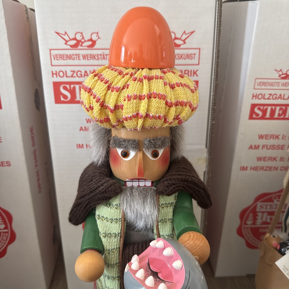 5 Steinbach Nutcracker Biblical Series Noah Moses Jonah Solomon Joseph Signed
