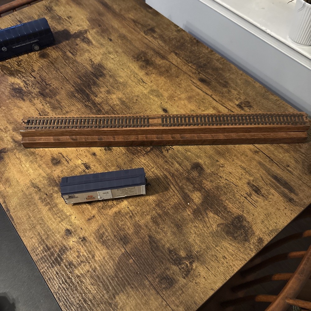 Train Tracks Stand Handmade