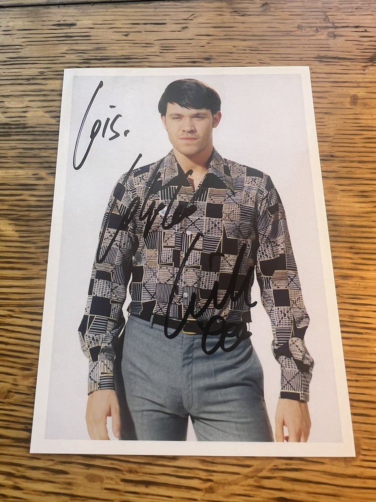 Will Young signed autographed 4x6 photo