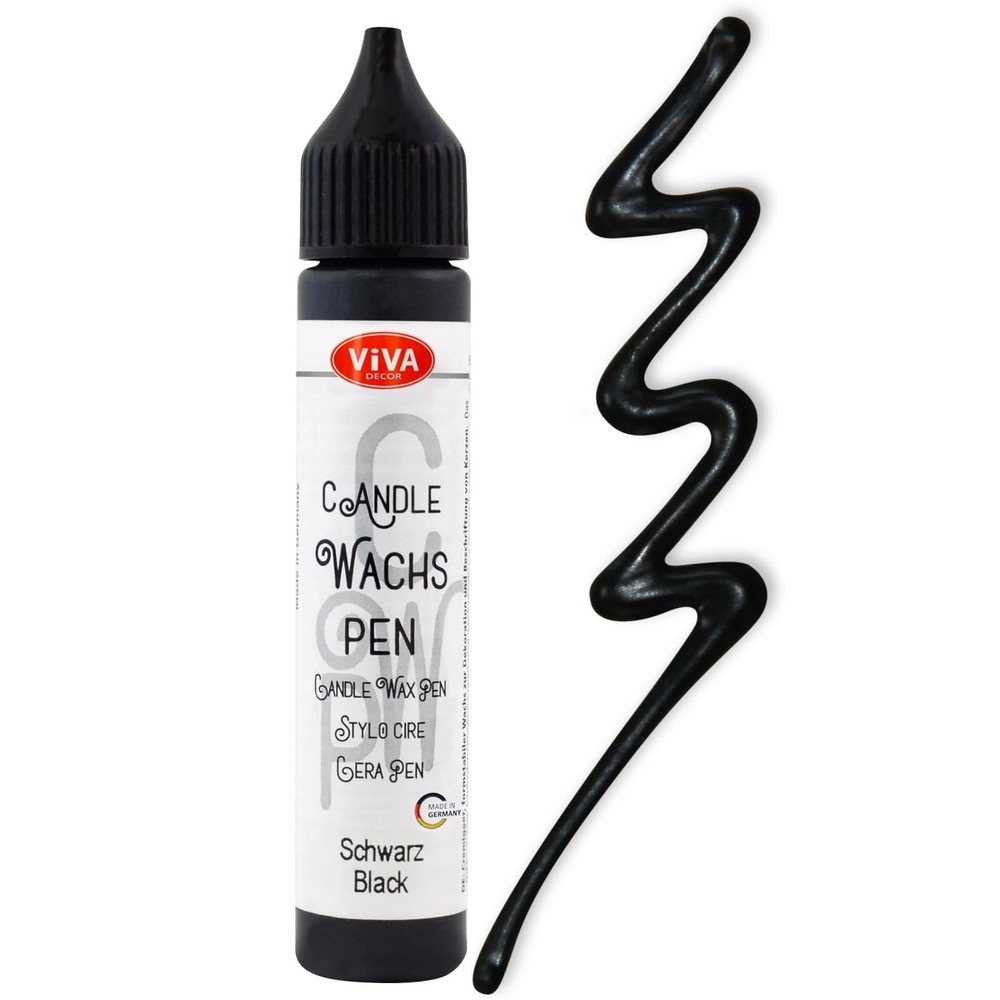 Viva Decor Candle Pen 28ml-Black