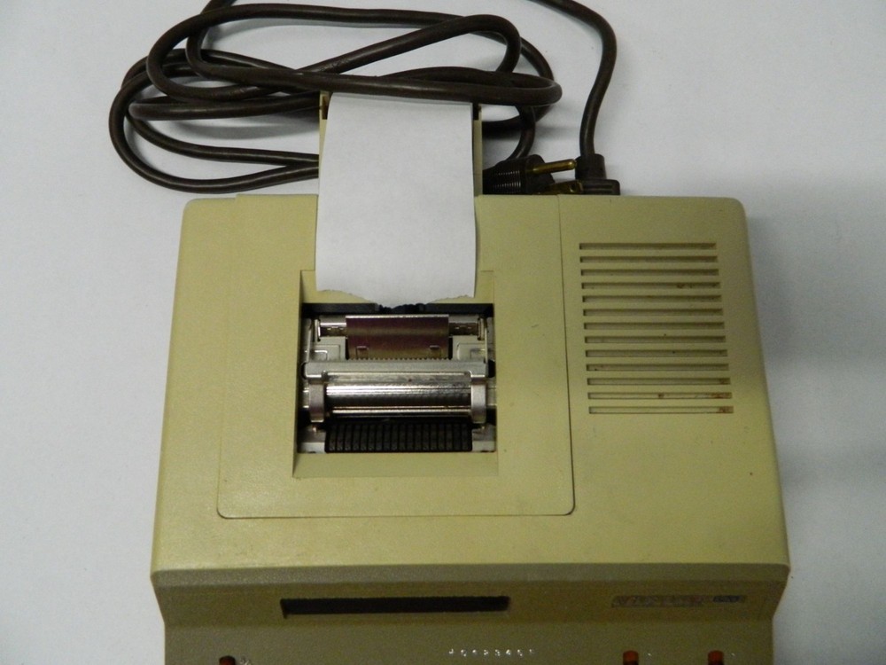 Vintage Victor 620 Adding Machine With Print Function Fully Functional See Video