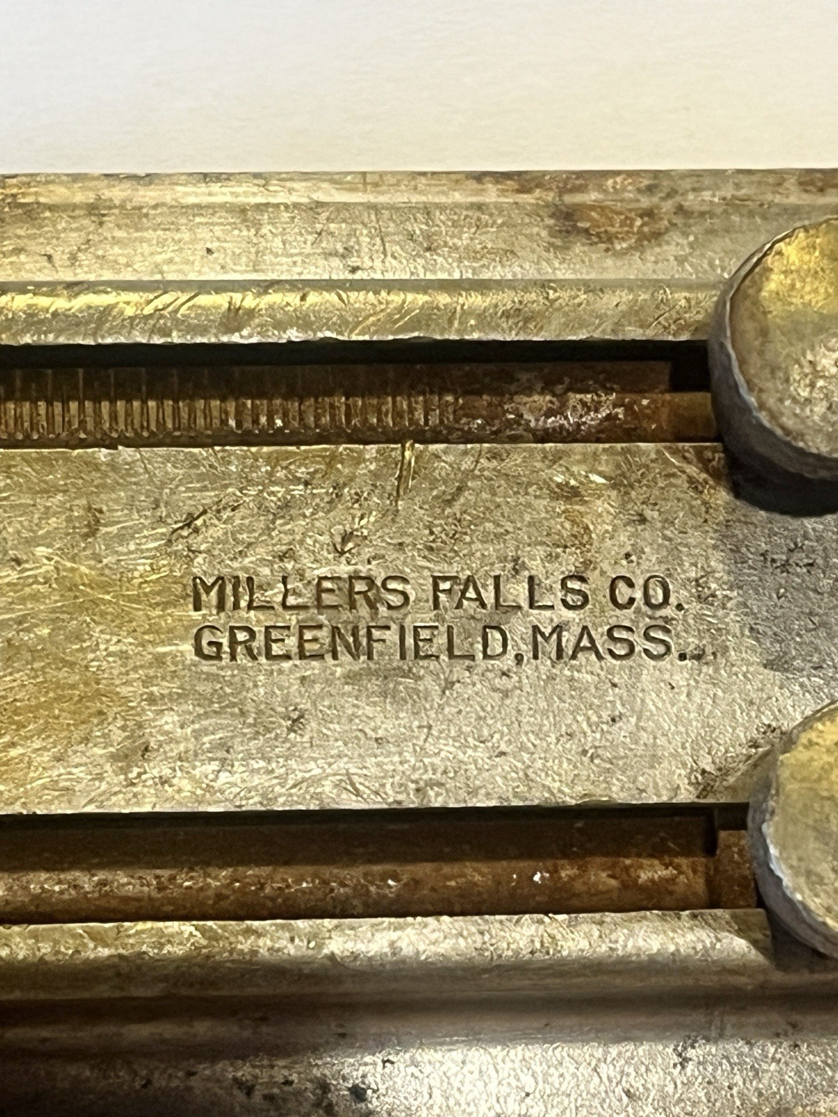 Vintage Goodell-Pratt Butt Gauge "Look Alike", Very Old