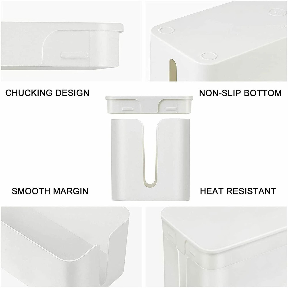 Cable Management Box Organizer