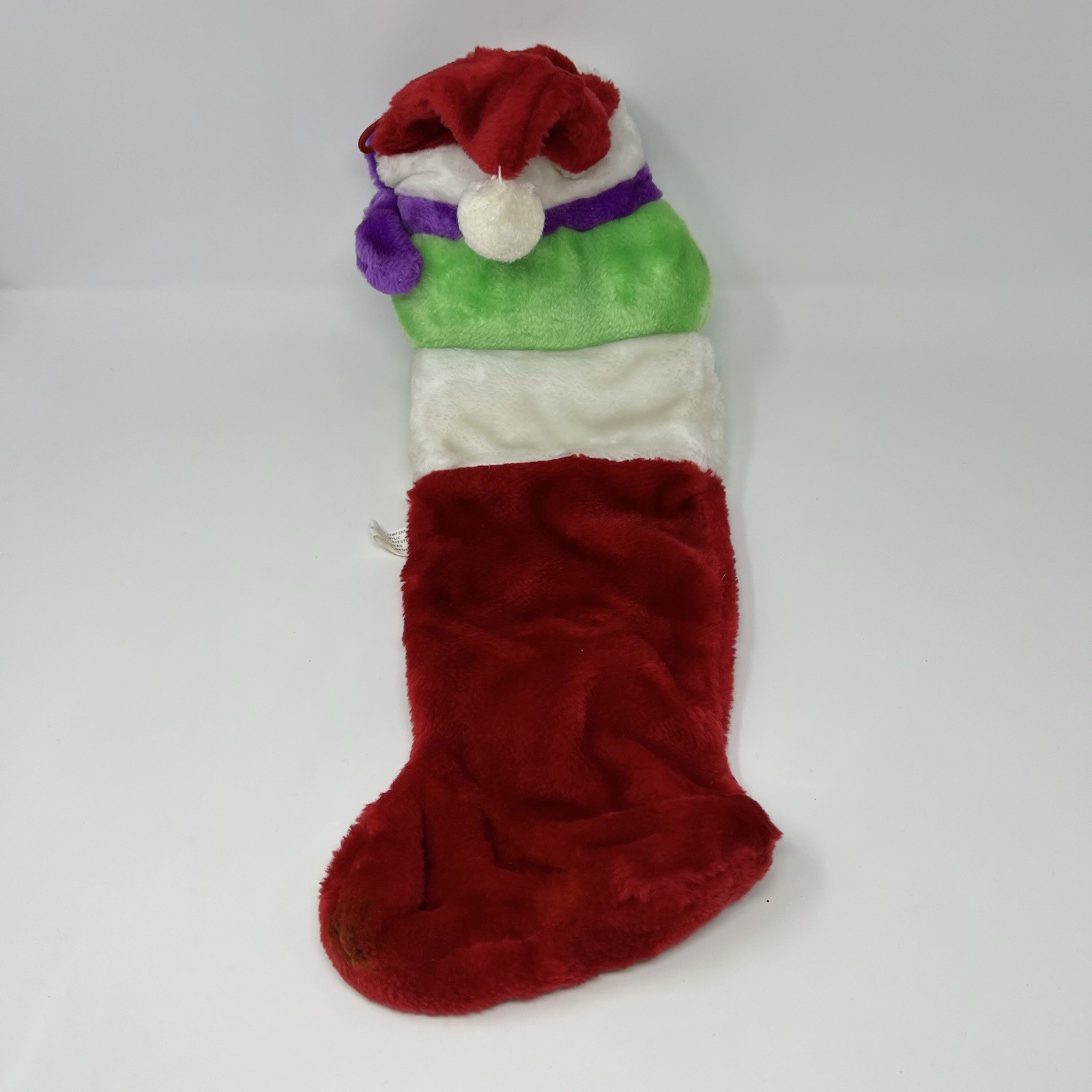 Vintage 1990 TMNT Teenage Mutant Ninja Turtle Donatello 20” Christmas Stocking