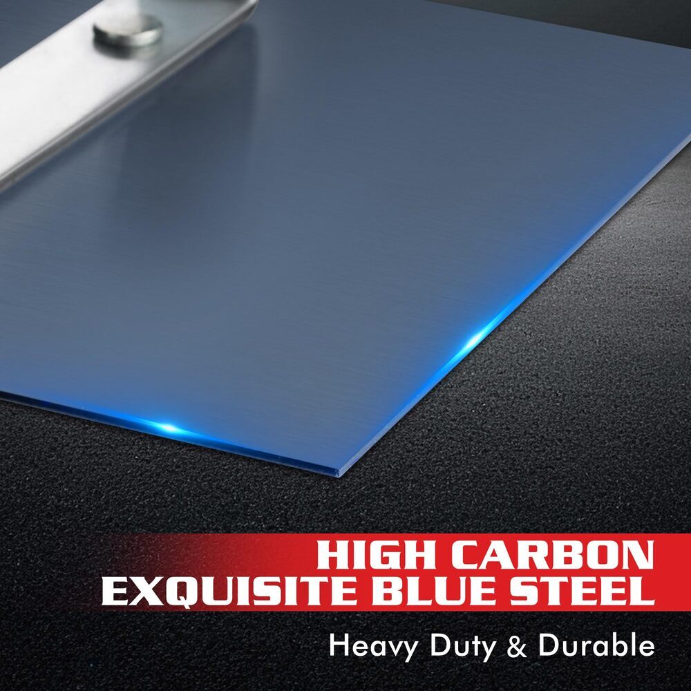 Goldblatt Concrete Edger Tool 6x6" Steel Edger 1/2"R 5/8"D Concrete Finish Tools