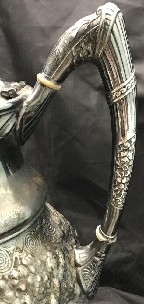 Reed & Barton Repousse Silverplated Coffeepot No Monogram