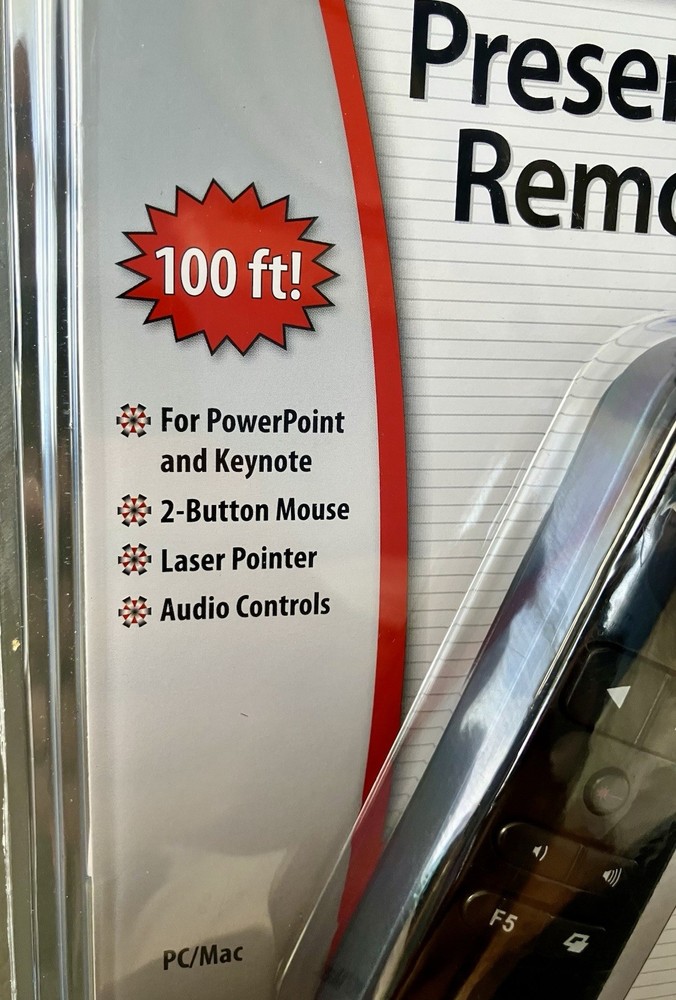 Keyspan TRIPP LITE PR-PRO3 Wireless Presentation Remote + Mouse + Laser NEW