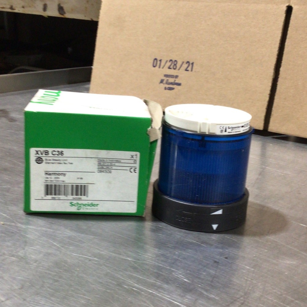 SCHNEIDER ELECTRIC HARMONY STACK BLUE LIGHT XVB C36