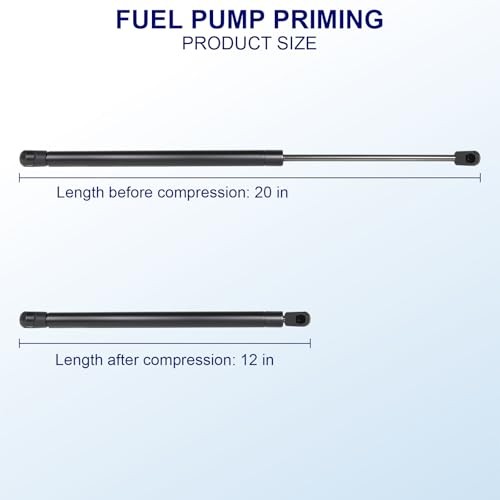 2PCS 7043889 Front Window Lift Support Windshield Gas Shock Strut Compatible
