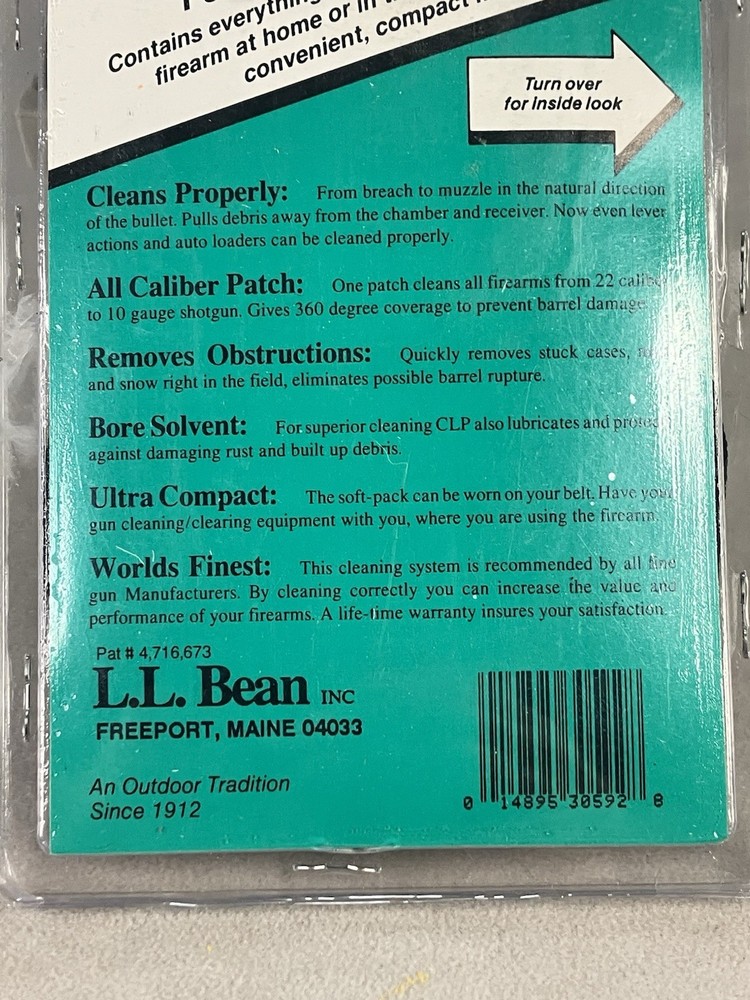 L.L.Bean Gun Cleaning Kit
