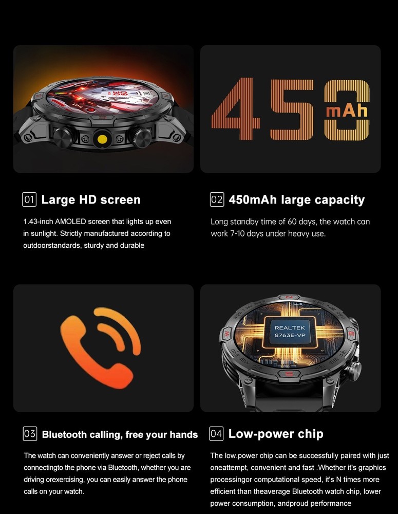 Full Touch Screen Smartwatch with Step Counting and Calorie Calculation For IOS
