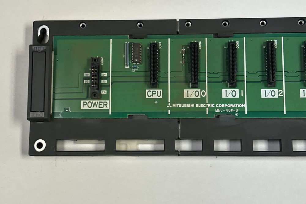 MITSUBISHI,A1S-38B,8 SLOT RACK BASE UNIT