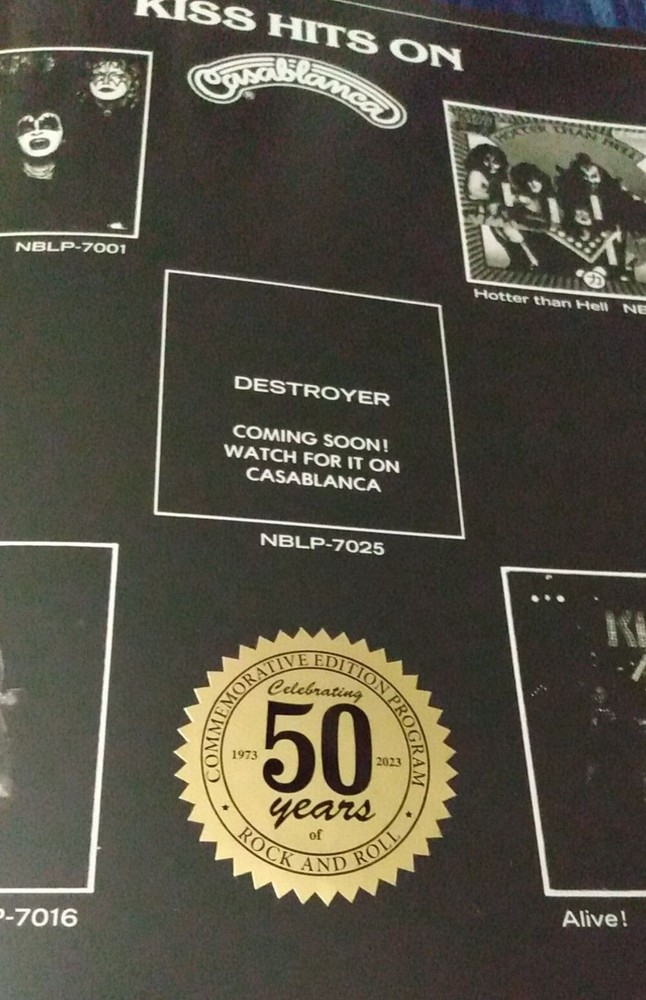 KISS 1ST TOUR BOOK 50th Anniversary edition