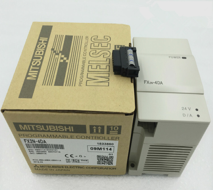 Mitsubishi Expansion Module FX2N-4DA Programmer Controller 4-channel output