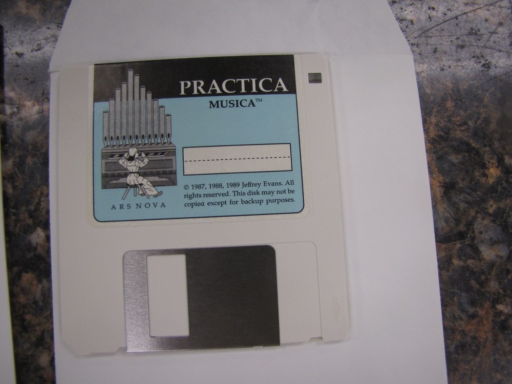 PRACTICA MUSICA Learning Piano Keyboard by ARS NOVA Software MACINTOSH CIB- MINT