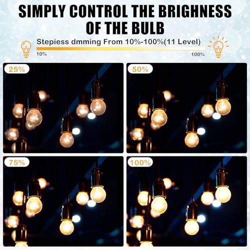 Outdoor Dimmer for String Lights Christmas Light Controller Xmas Remote