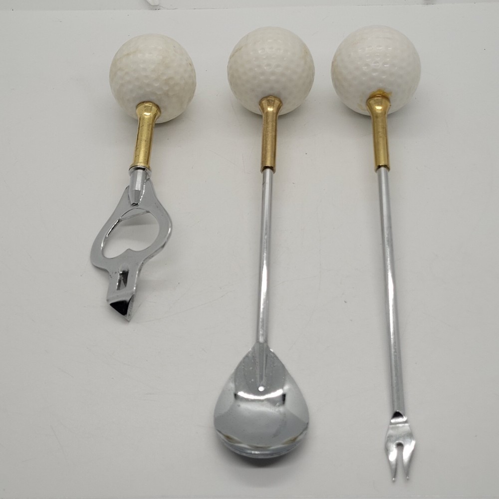 Vintage Golf Cocktail Set
