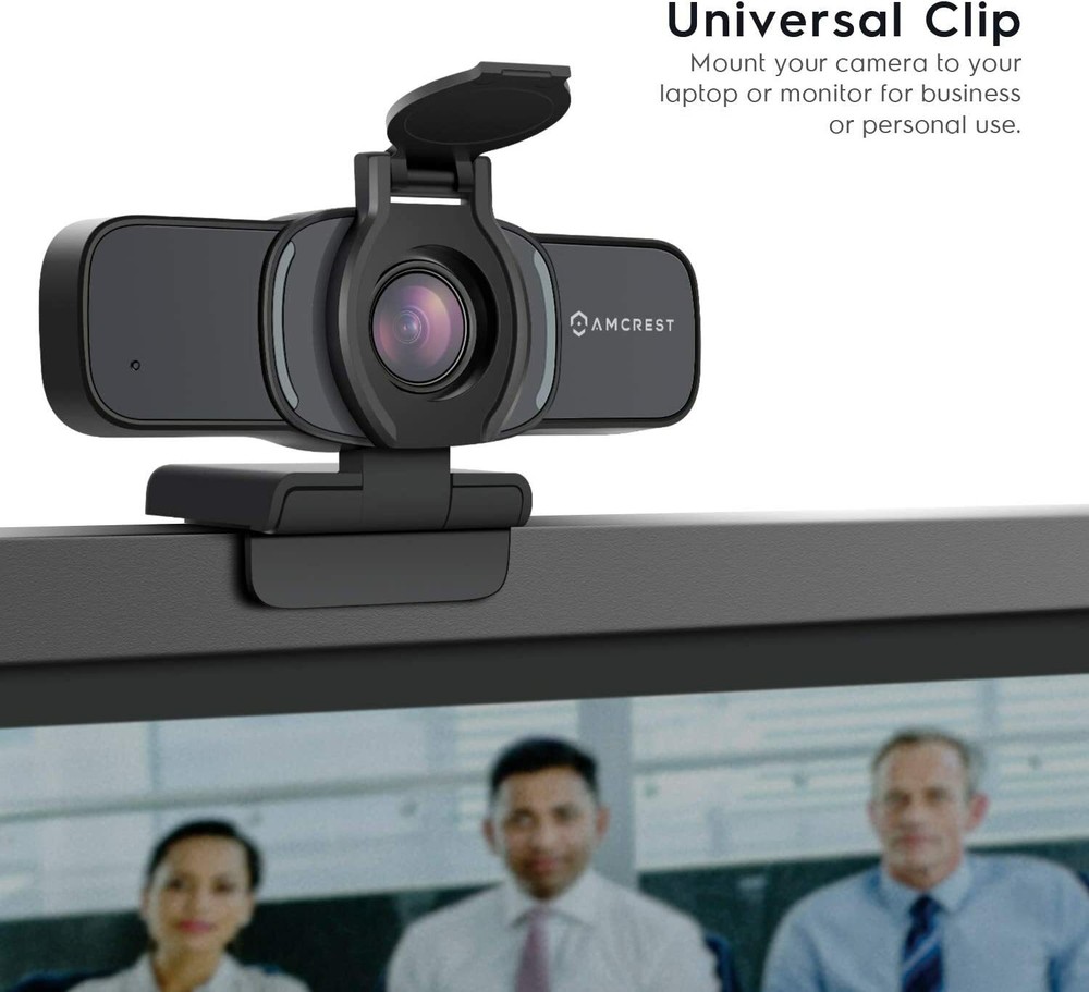 Amcrest Webcam PC Camera USB Built-in Mic Desktop Laptop Live Streaming ProHD