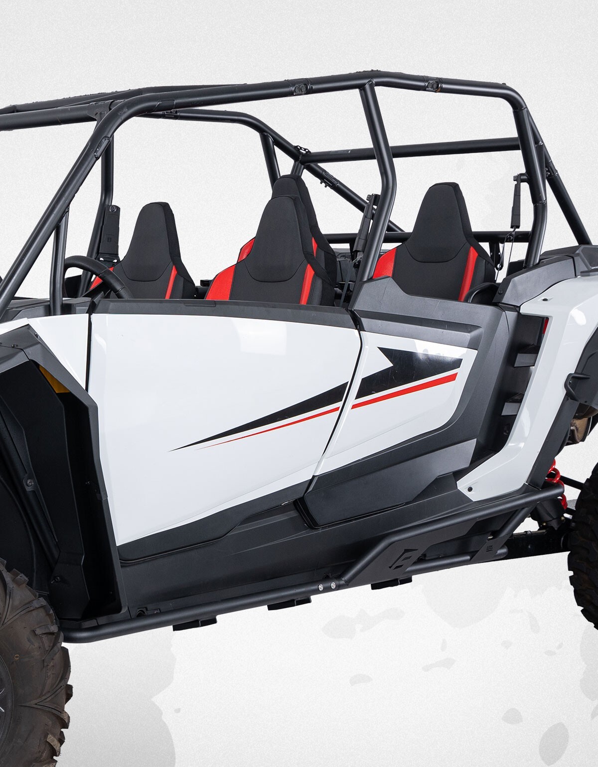 KEMIMOTO Nerf Bars Rock Sliders For 2024-2025 Polaris RZR XP 4 1000 -4 Seaters