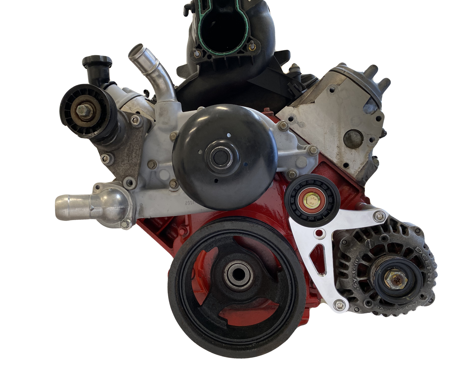 LS Truck Spacing Low Mount Alternator Bracket LSX LS1 LS6 Triangles