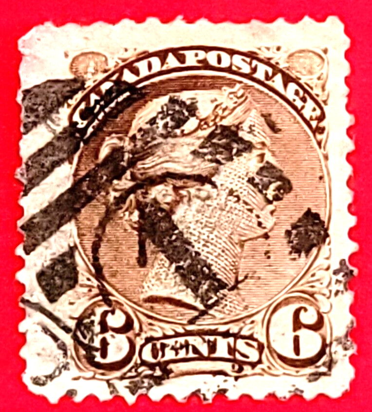 Canada Stamp #39 "Small Queen Issue" Used