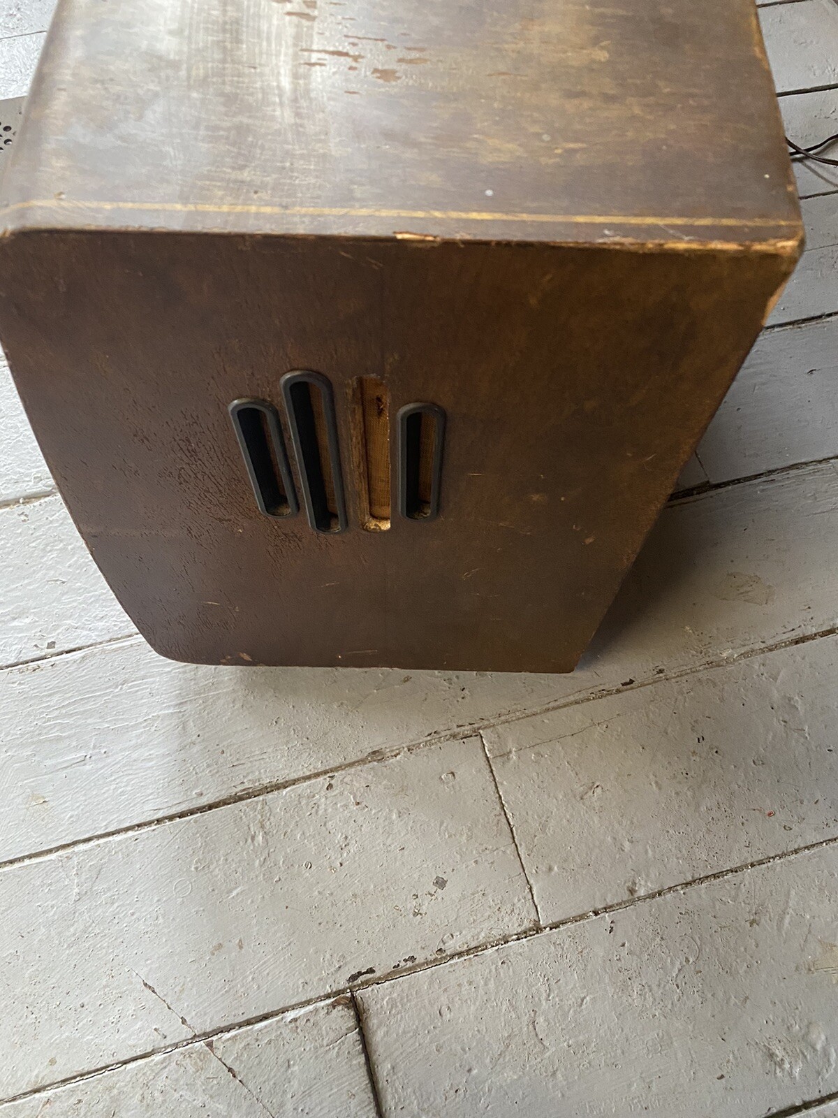 Nizza 3D H1054 3 Lautsprecher Radio Works!! 1954-55