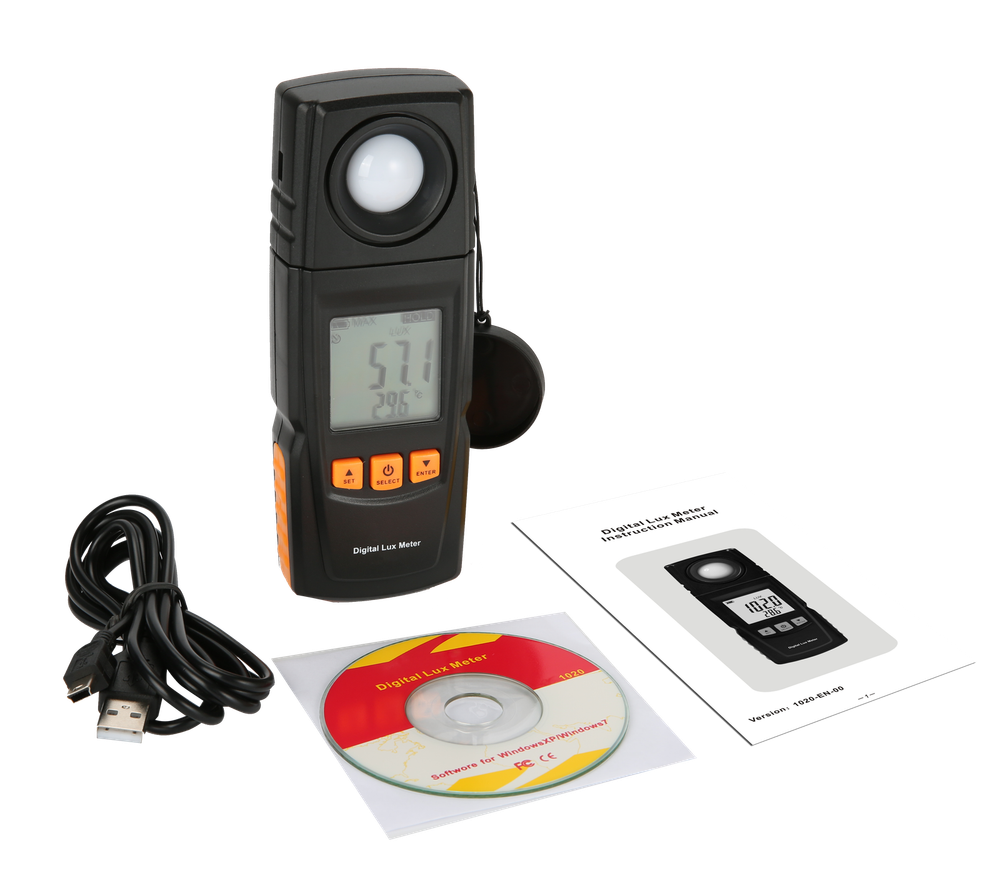 Digital Lux Meter 1020