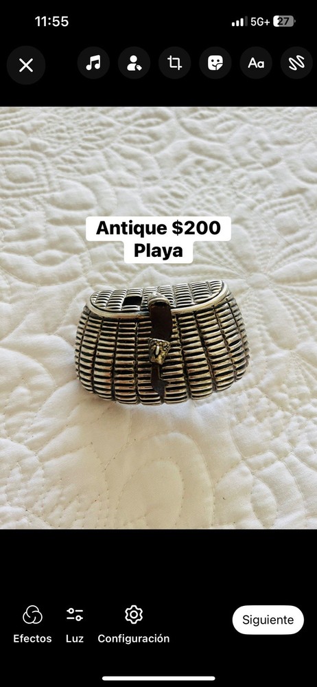 Ebilla Vintage Plata