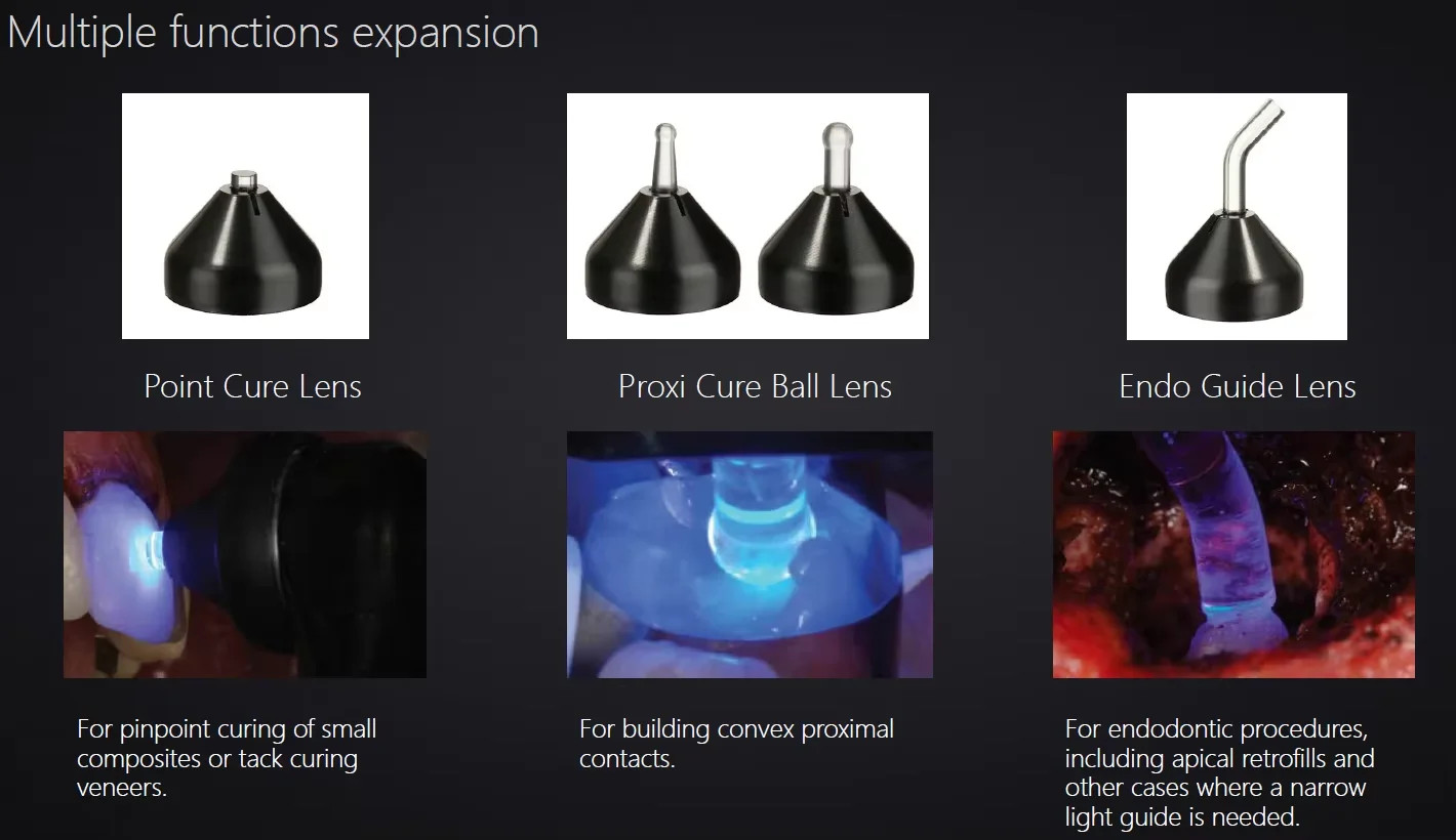 VAFU Dental 1 Second LED Curing Light Caries Detection Wireless Charging USSTOCK