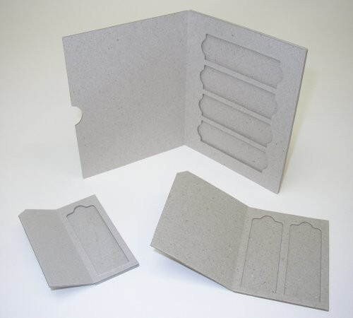 C&A Scientific Double Cardboard Slide Mailers, 1000/Case