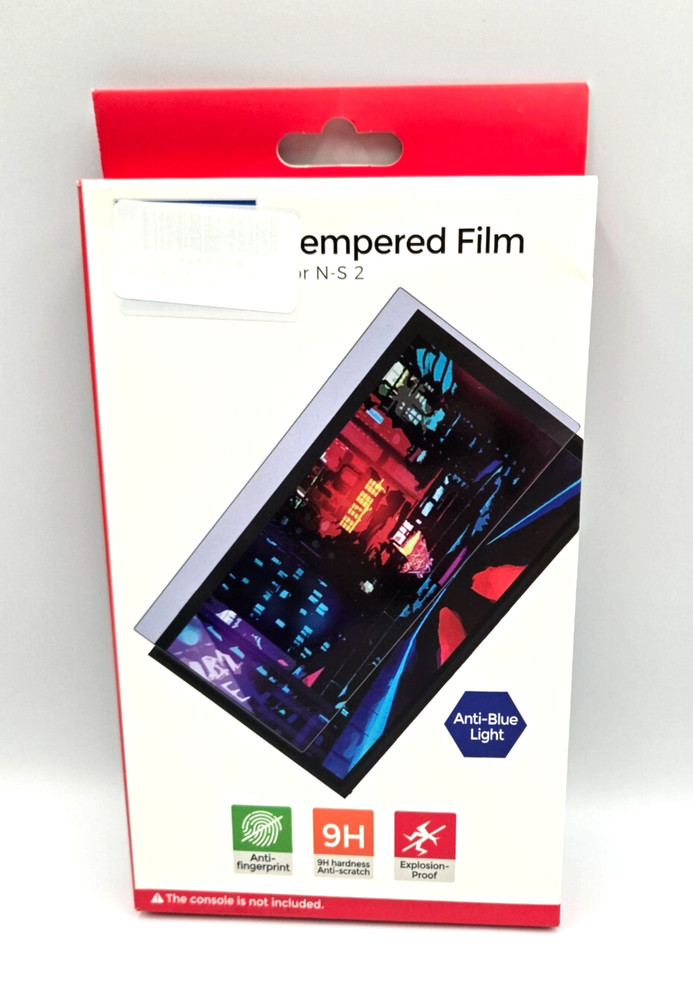 Screen Protectors for Nintendo Switch 2, Blue Light Blocking, 9H Hardness,2 Pack