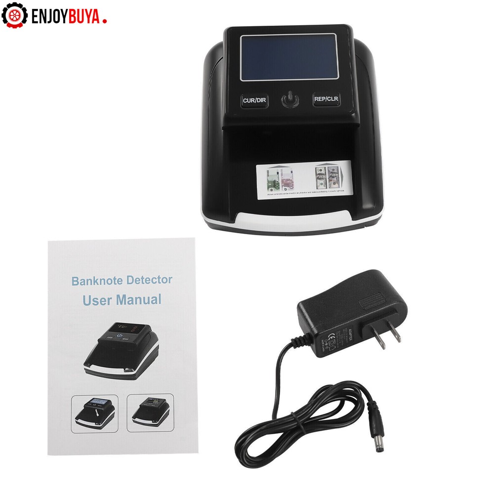 Automatic Bill Counter and Counterfeit Detector with UV, MG, IR Technology