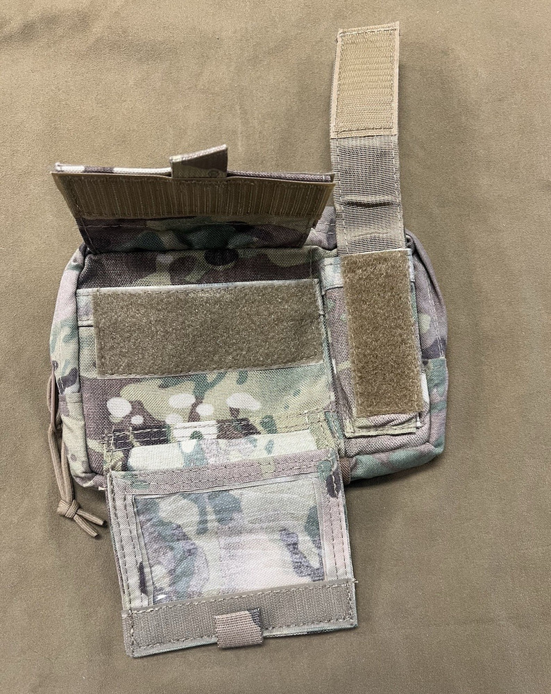 BDS Enhanced Modular Tactical Admin Pouch#K1 AD