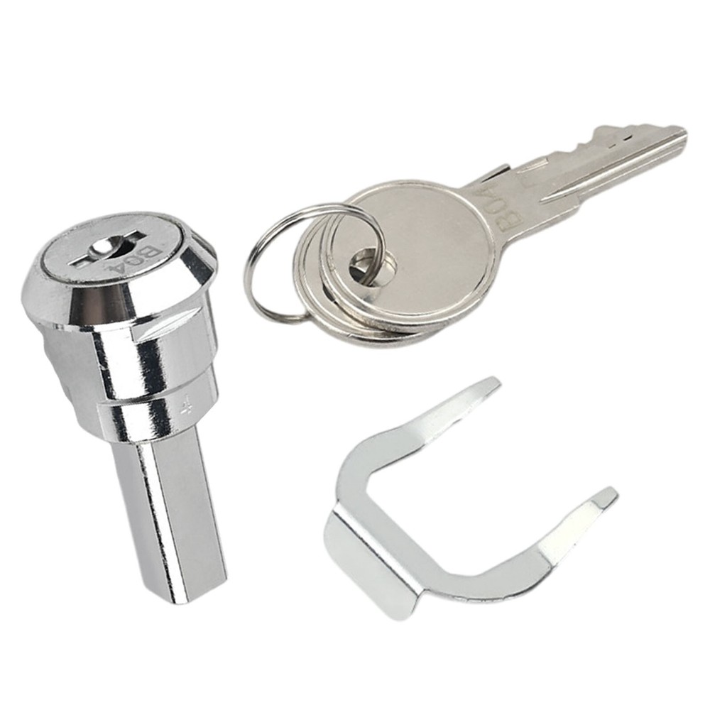 Toolbox Lock Iron Cabinet Insert Linkage Drawer Lock 180° Rotation Unlocking