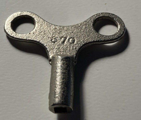 1 Taylor # 670 Clock Key