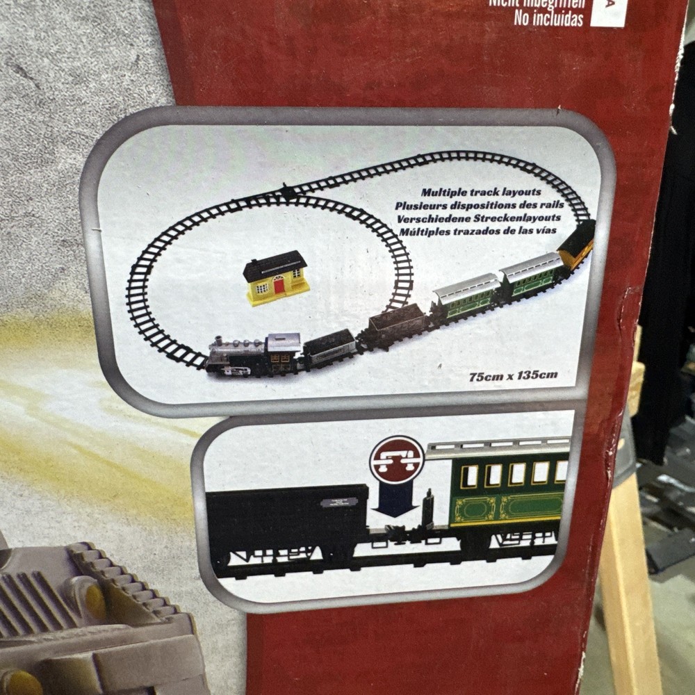 Western Express Motorized Train Set 23 Pieces New In Box