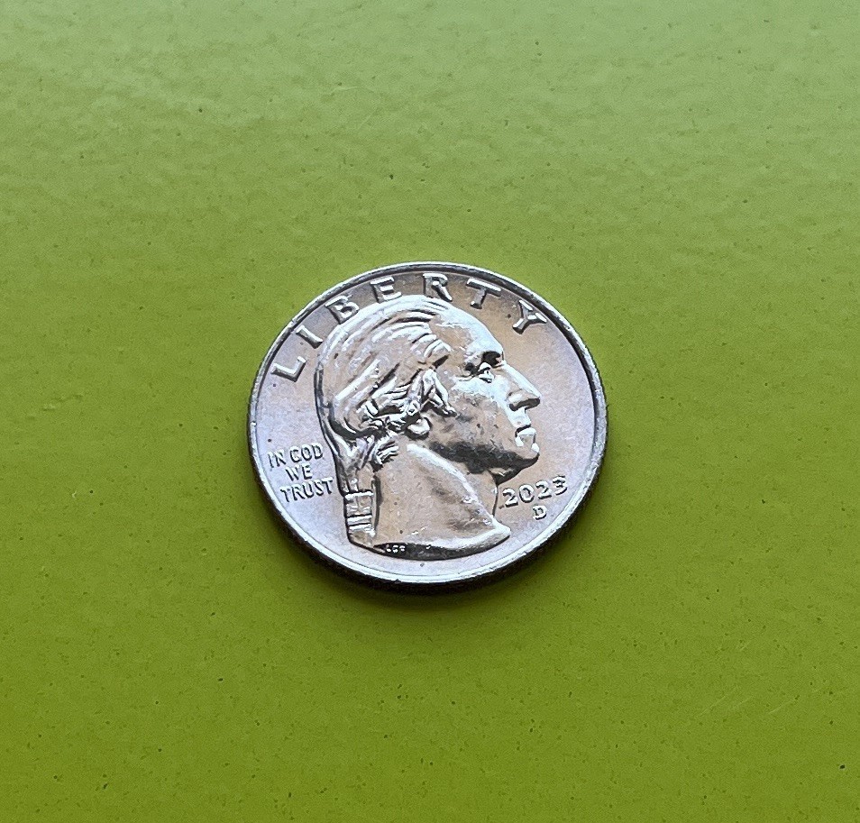 2023 D Jovita Idar Quarter Error Coin in Cod We Trust